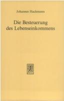 Cover for Die Besteuerung des Lebenseinkommens