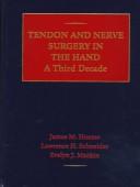 Cover for Tendon and Nerve Surgery in the Hand