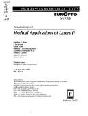 Cover for Proceedings of medical applications of lasers II
