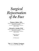 Cover for Surgical rejuvenation of the face