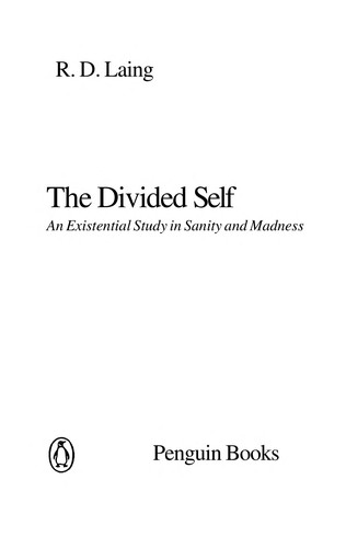 Cover for The divided self