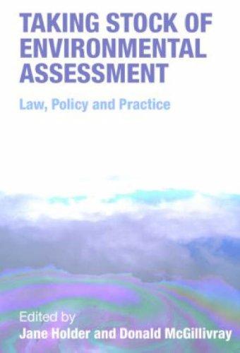Cover for Environmental Assessment