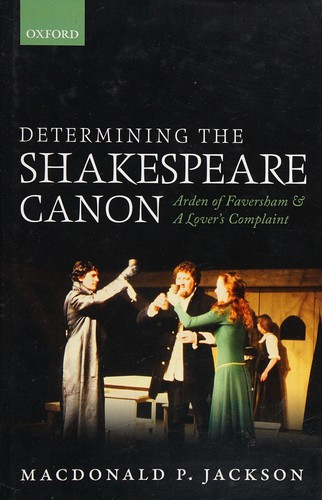 Cover for Determining the Shakespeare Canon