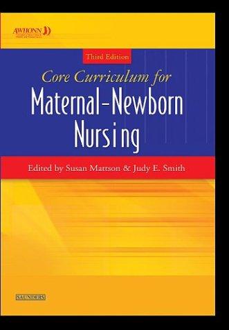 Cover for Core Curriculum for Maternal-Newborn Nursing