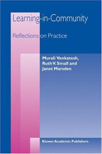 Cover for Learning-in-Community