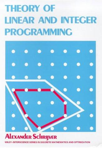 Cover for Theory of Linear and Integer Programming