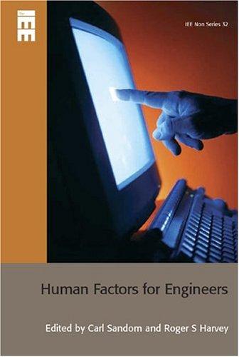 Cover for Human Factors for Engineers (Control)