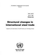Cover for Structural changes in international steel trade