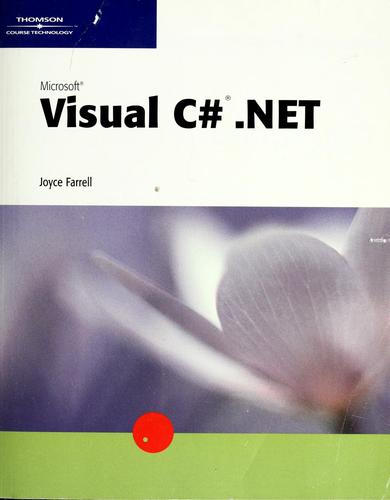 Cover for Microsoft Visual C# .NET