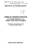Cover for Omelie mariologiche