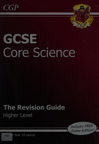 Cover for GCSE science higher revision guide
