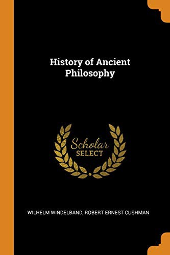 Cover for History of Ancient Philosophy
