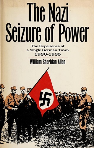Cover for The Nazi seizure of power