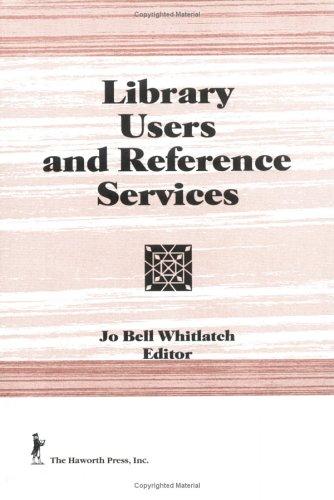 Cover for Library users and reference services