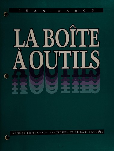 Cover for La boîte à outils