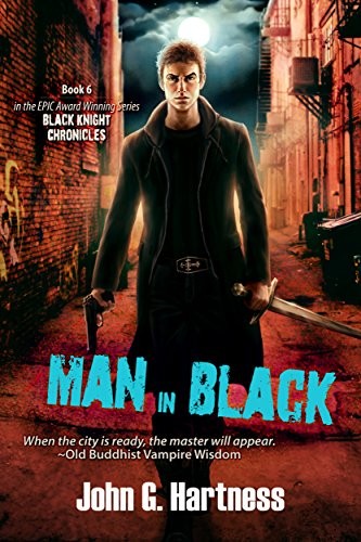 Cover for Man in Black (The Black Knight Chronicles Book 6)