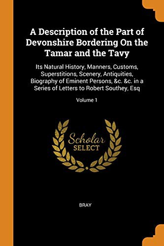 Cover for A Description of the Part of Devonshire Bordering on the Tamar and the Tavy