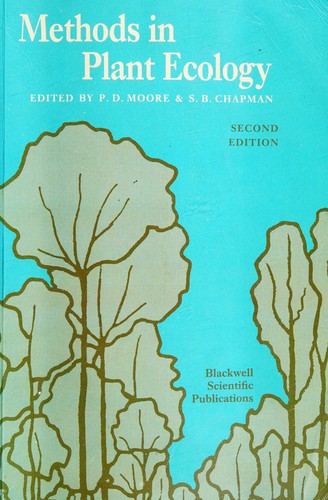 Cover for Methods in plant ecology