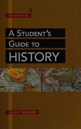 Cover for A student's guide to history