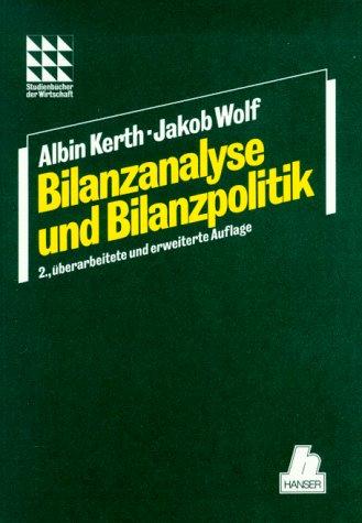 Cover for Bilanzanalyse und Bilanzpolitik.
