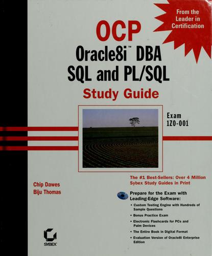 Cover for Ocp: Oracle8I Dba SQL and Pl/SQL Study Guide 