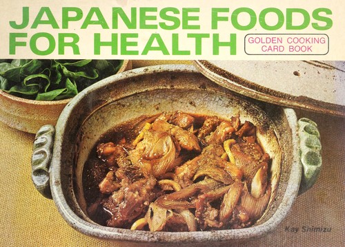 Cover for Japanese foods for health