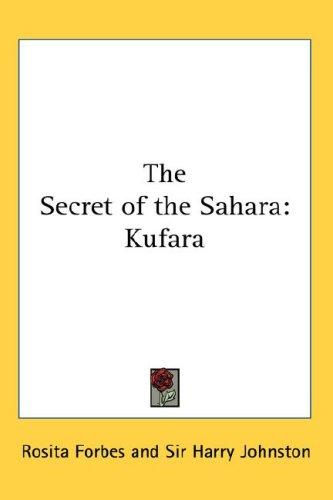 Cover for The Secret of the Sahara