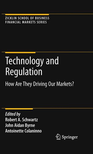 Cover for Technology and regulation