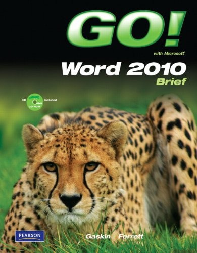 Cover for GO! with Microsoft Word Brief