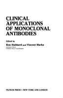Cover for Clinical Applications of Monoclonal Antibodies