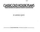 Cover for Classic Old House Plans