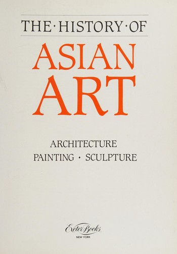 Cover for The History of Asian art
