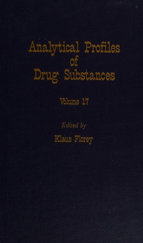 Cover for Analytical Profiles of Drug Substances