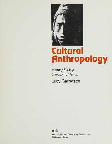 Cover for Cultural anthropology