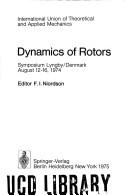 Cover for Dynamics of Rotors