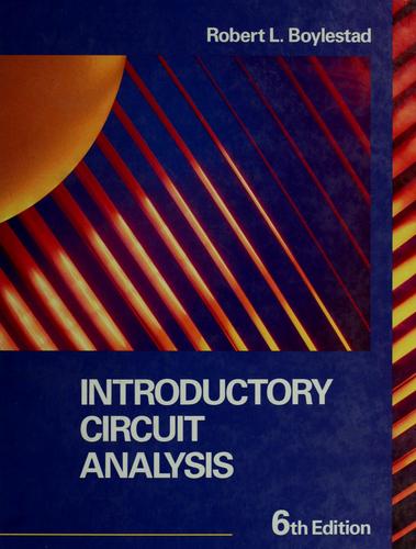 Cover for Introductory circuit analysis