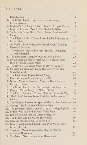 Cover for British Empire in 100 Facts