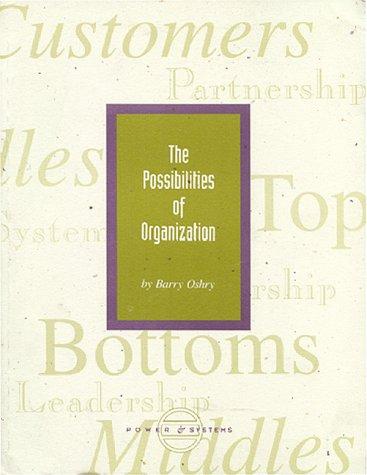 Cover for The Possibilities of Organization