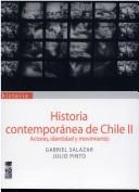 Cover for Historia contemporánea de Chile