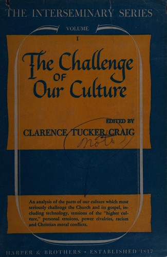 Cover for The Challenge of our culture