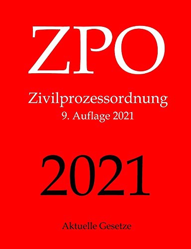Cover for ZPO, Zivilprozessordnung, Aktuelle Gesetze