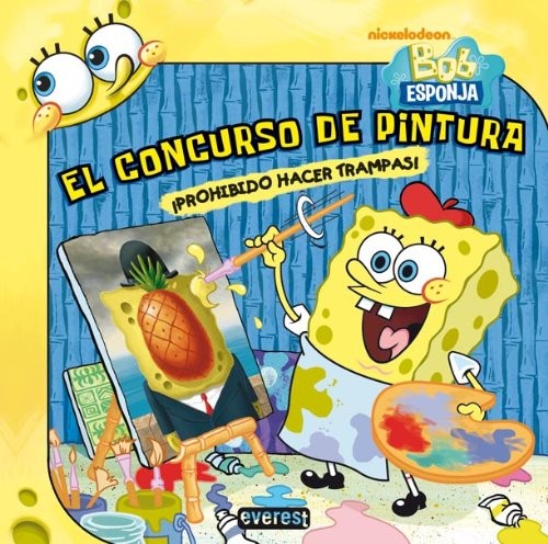 Cover for Bob Esponja. El concurso de pintura