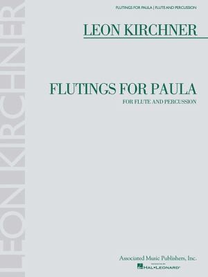 Cover for Flutings For Paula For Flute And Percussion