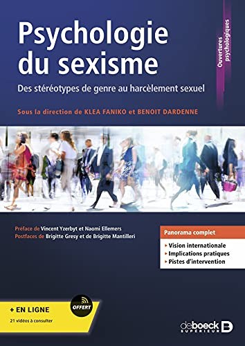 Cover for Psychologie du sexisme