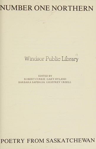 Cover for Number one northern