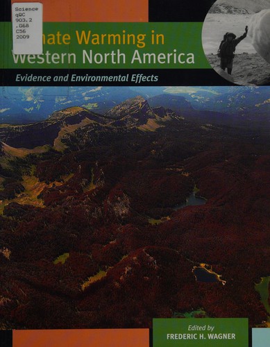 Cover for Climate warming in western North America