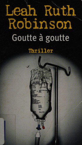 Cover for Goutte à goutte