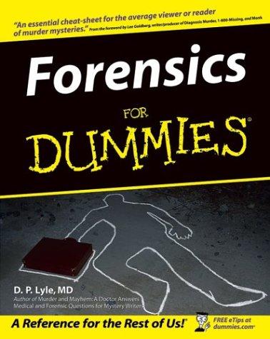 Cover for Forensics for dummies
