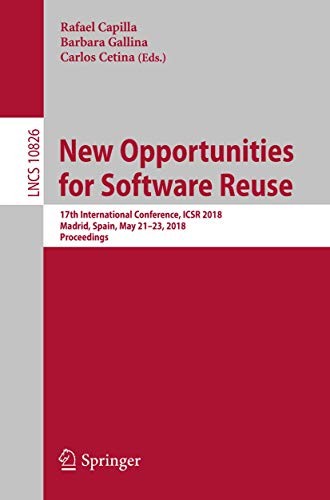 Cover for New Opportunities for Software Reuse