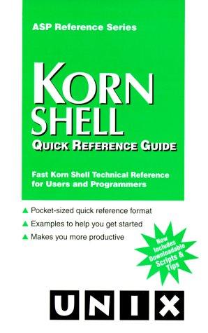 Cover for Korn Shell Quick Reference Guide
